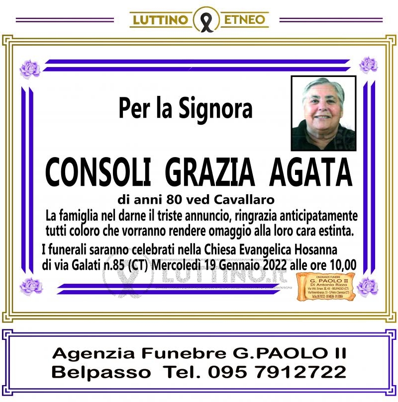 Agata Grazia Consoli